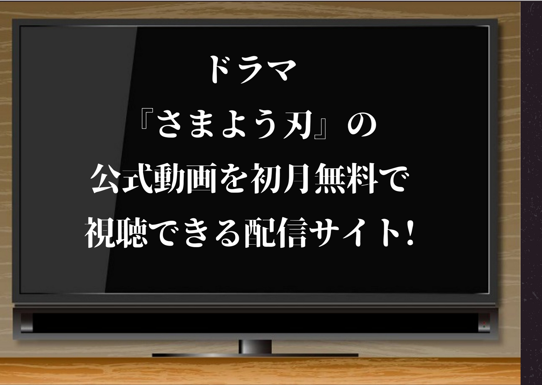 さまよう刃,ドラマ,見逃し,動画,配信